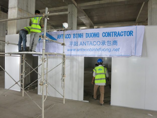 BÁO GIÁ THI CÔNG LẮP DỰNG PANEL VĂN PHÒNG – PHÒNG SẠCH – KHO LẠNH Ở TẠI BÌNH DƯƠNG 03/2017