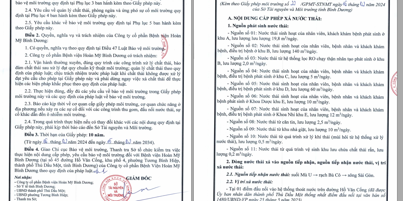 Giấy Phép Môi Trường tại Bến Cát