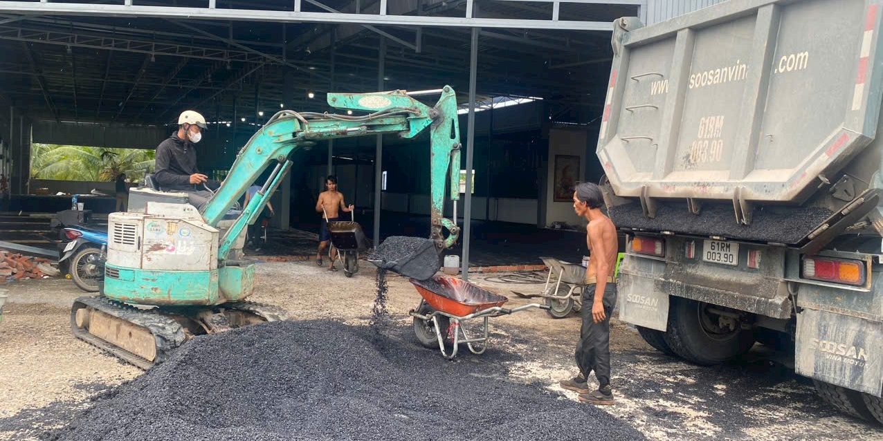 Thi Công Làm Đường Liên Thôn Liên Xã Các Tỉnh