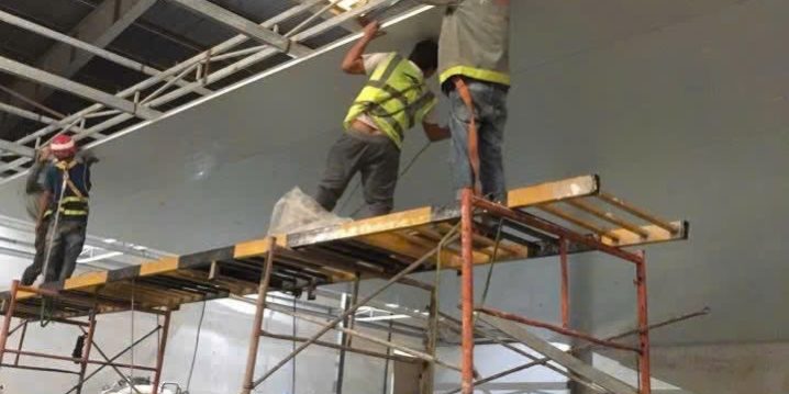 Sản Xuất Lắp Đặt Panel Rockwool Cách Nhiệt Cho Môi Trường Nhiệt Độ Cao