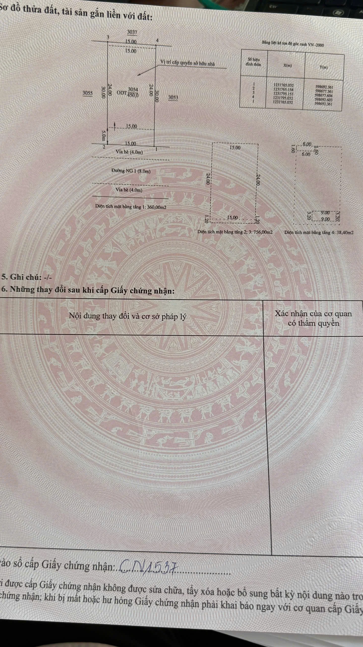 hoàn công nhà xưởng
